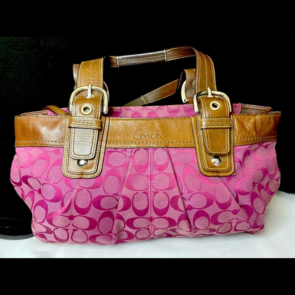 Coach Monogram canvas bag